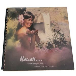 Hawaiian Music Vinyl Record with Book